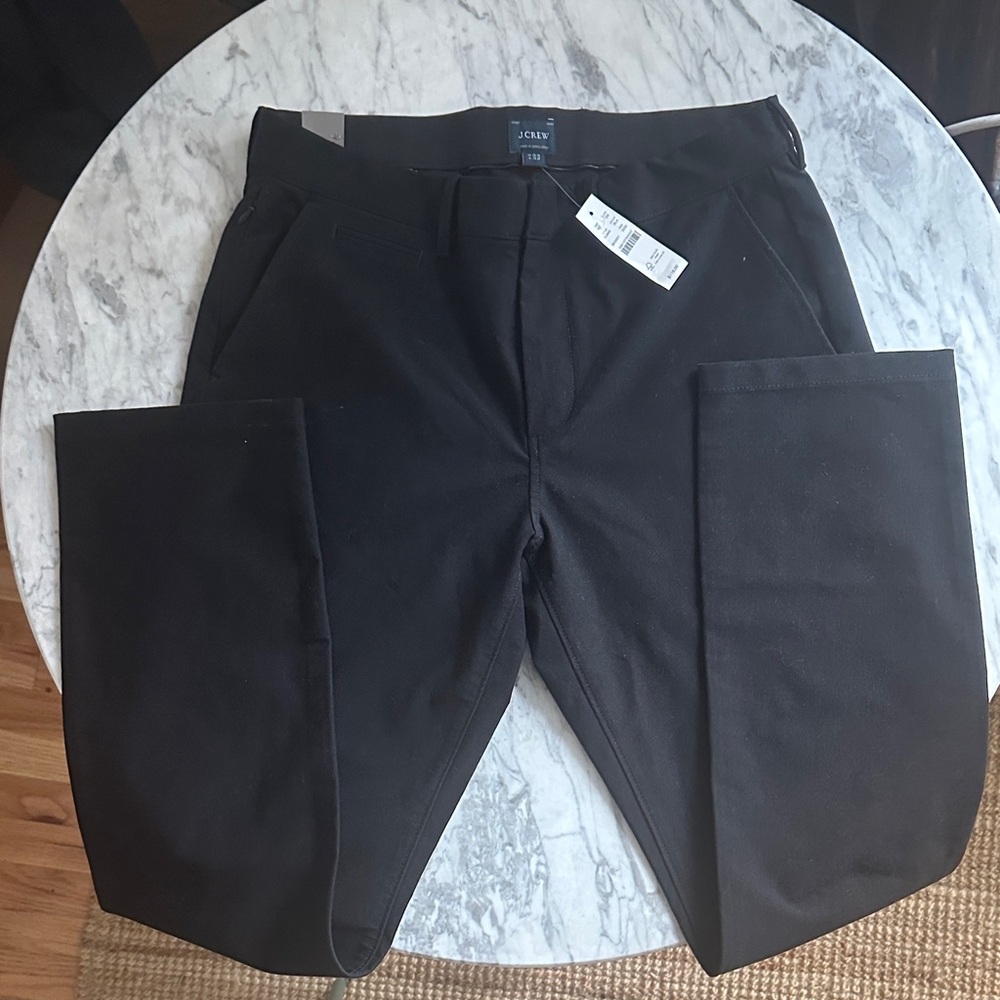 J. Crew 770 Straight Men's Black Chinos 33x32